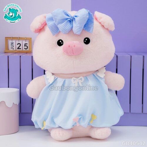 Heo Bông Mặc Váy Bí