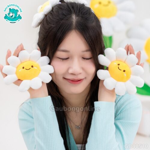 Móc Khóa Daisy Bông
