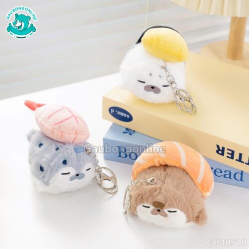 Móc Khóa Hải Cẩu Sushi