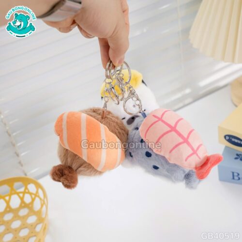 Móc Khóa Hải Cẩu Sushi
