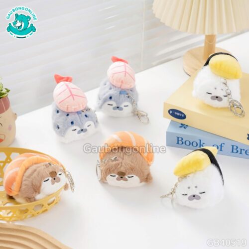 Móc Khóa Hải Cẩu Sushi