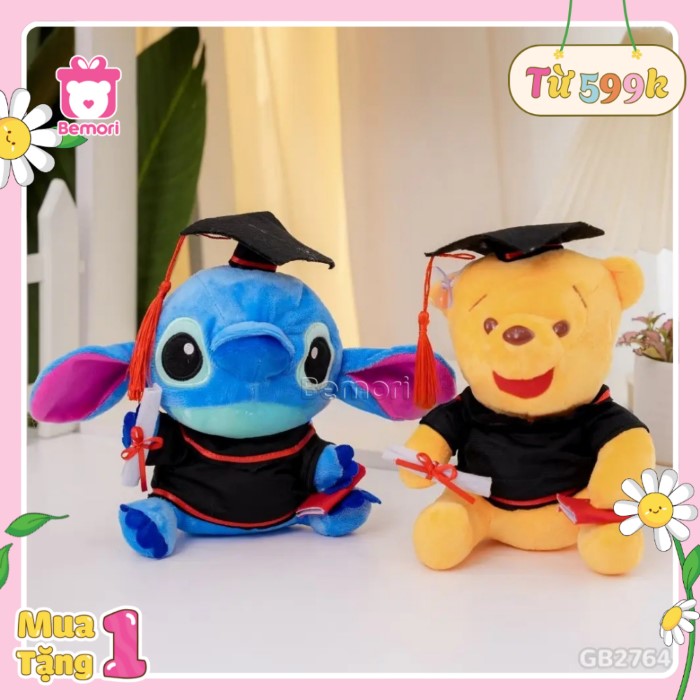 Đại Tiệc Gấu Bông Mua 1 Tặng 1 Tại Bemori