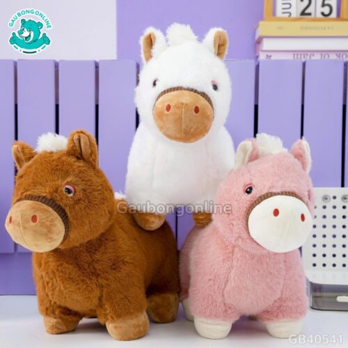 Gấu Bông Ngựa Baby Lông Thỏ