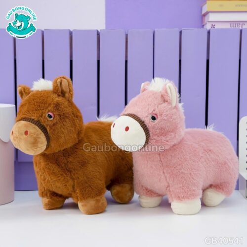 Gấu Bông Ngựa Baby Lông Thỏ