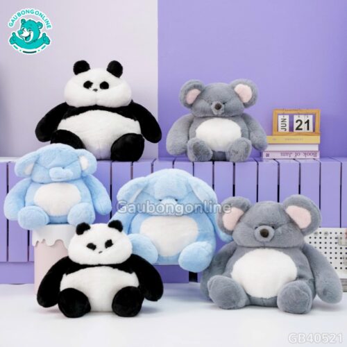 Thú Bông Bụng Bự Ngồi gồm nhiều mẫu xinh xắn