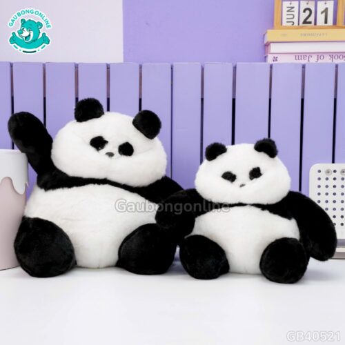 Thú Bông Bụng Bự Ngồi - Gấu Trúc