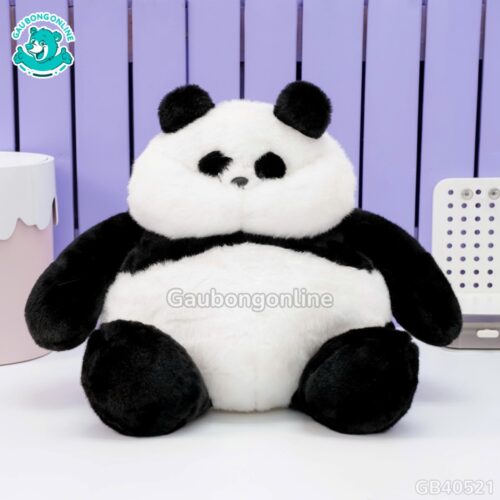 Thú Bông Bụng Bự Ngồi - Gấu Trúc