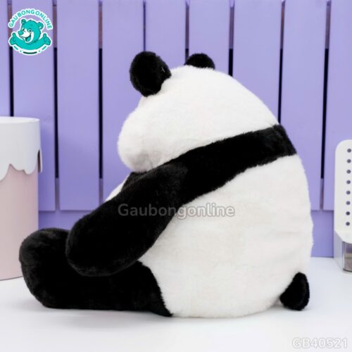 Thú Bông Bụng Bự Ngồi - Gấu Trúc
