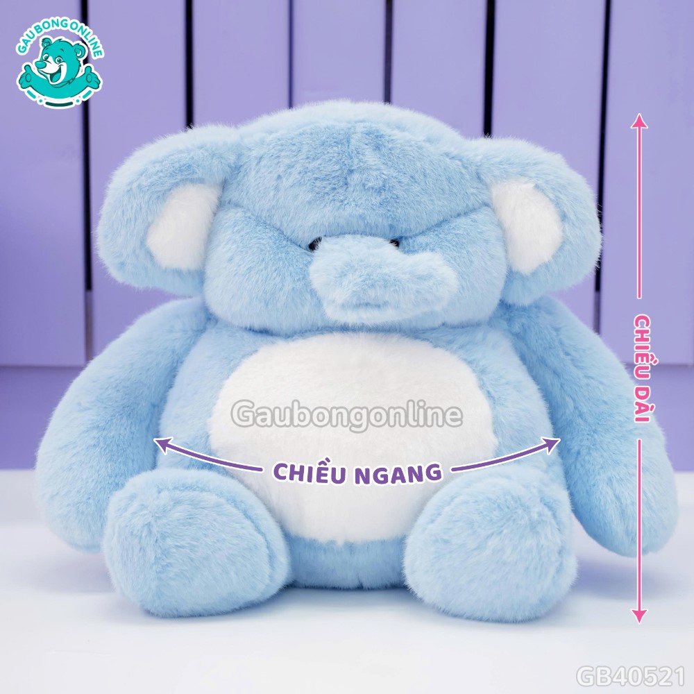 Thú Bông Bụng Bự Ngồi - Voi